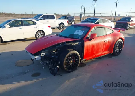 2022 Porsche 911 Carrera/Carrera 4 z USA, uszkodzony, nr VIN WP0AA2A91NS206076